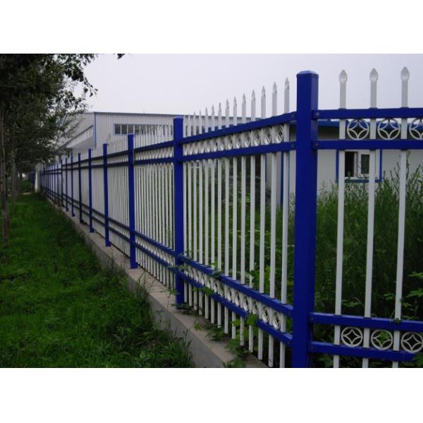house decoration galvanized steel new main gate and fence wall design