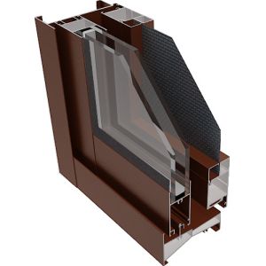 Buy cheap Modern Design Aluminum Window Frame Extrusions Delicate Smooth Surface from wholesalers