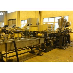 Bimetallic liner Plastic compound granulation line / pelletizing machine