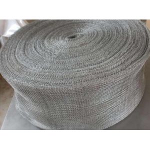 Buy cheap Single, Double, Flat, Compressed & Multi-Layer Titanium Knitted Weaving Wire Mesh from wholesalers