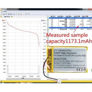 Nuvi 205 Lithium Polymer Rechargeable Battery 3.7V 1000mAh Li Ion Battery GPS