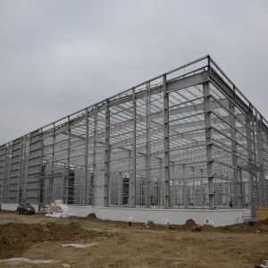 Buy cheap Custom Galvanized Steel Structure Factory Building Q355 Q235 from wholesalers