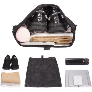 Mushroom Hunting Mesh String Bag For Gym Laundry Seashell Toy And Beach Finds