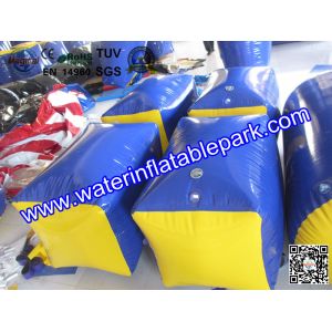 Buy cheap Custom Inflatable Paintball Field / Waterproof PVC Tarpaulin Paintaball Bunker from wholesalers