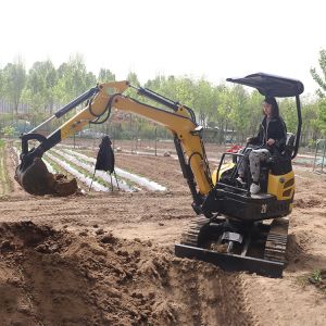 Buy cheap Hydraulic Mini Compact Crawler Excavator 2 Ton with Changchai 390 Engine from wholesalers