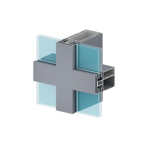 Buy cheap Unitized Aluminium Curtain Wall Profile Modern Design  Elegant Appearance from wholesalers