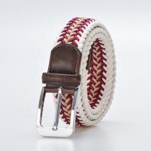 Buy cheap Spandex Alloy Casual Jean Belt 120cm Woven Elastic Stretch Belts from wholesalers