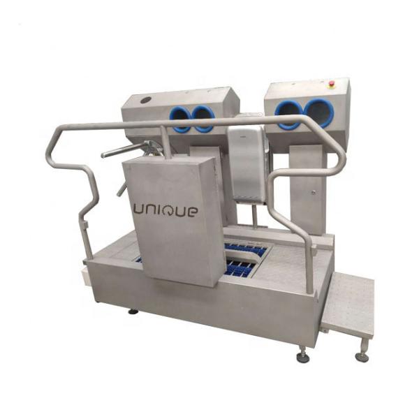 Quality Upgrade Hygiene Automatic Intelligent Shoe Sole Cleaning Machine With Ce for sale