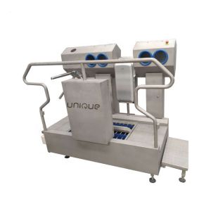 Buy cheap Upgrade Hygiene Automatic Intelligent Shoe Sole Cleaning Machine With Ce from wholesalers