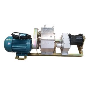 Buy cheap 5T Motor Cable Pulling Winch 5000kgs Underground Cable Winch from wholesalers