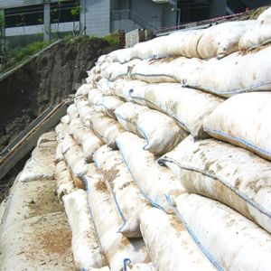 Geotextile Geobag River Bank Protection Flood Control Polyester Nonwoven