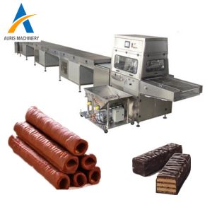 Stainless Steel Chocolate Enrober Machine Candy Cooling Tunnel Chocolate