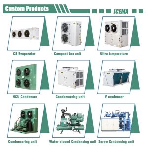 230V 380V Air Cooled Condensing Unit Compressor Cooling Unit