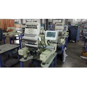 220V Single Head Embroidery Machine With High Speed For Cap And T Shirts