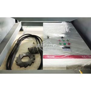 High Efficiency Waste Shredder Machine Automatic Plastic Twin Shaft Shredder