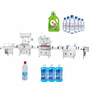 Buy cheap 40pcs/Min 100ml Hand Sanitizer Liquid Filling Machine from wholesalers