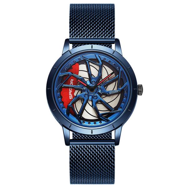 Quality 3ATM Stainless Steel Quartz Watch 13mm Case Thickness Water Resistance for sale