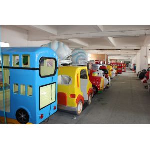 Buy cheap MP4 2 Seats Coin Operated Kiddie Ride with LED Lights from wholesalers