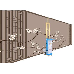 Buy cheap 329cm Height 3D Wall Printing Machine , Mural Printing Machine from wholesalers