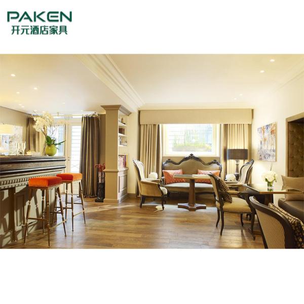 Customized Hotel Public Area Restaurant Dining Loose / Fixed Furniture