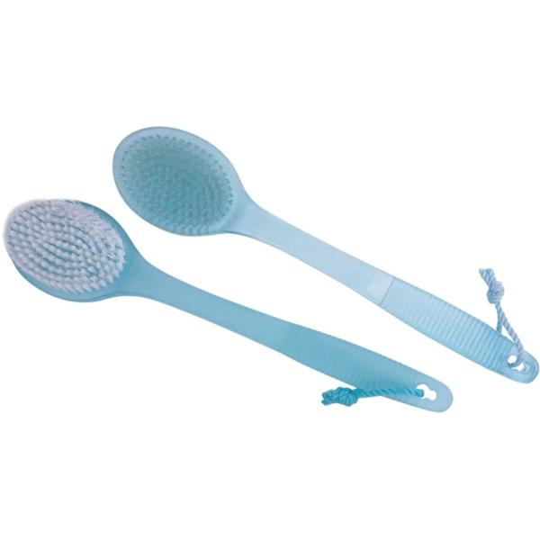 Quality Effective Bathroom Back Scrubber , Bath Body Brush With Ps Handle for sale