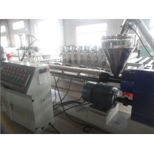 Buy cheap Extruder Plastic Granules Machine With 5 Cooling Zones And 38CrMoAl Screw Barrel from wholesalers