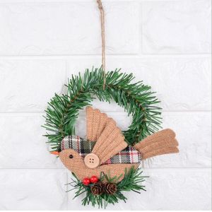 Buy cheap owl bird design Door Christmas Wreath Decoration for Windows and Kid's Room Decoration from wholesalers