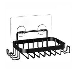 Buy cheap Rustproof Stainless Steel Bar Soap Holder Soap Dish Holder with Hooks for Bathroom and Kitchen from wholesalers