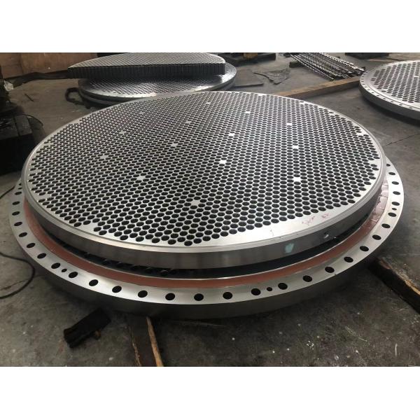 Buy cheap ASTM B432 Heat Exchanger Tube Sheet Gr16 Titanium Steel Plate Cladding from wholesalers