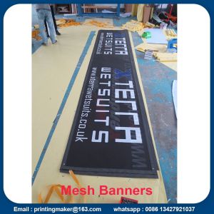 Large Format Scrim Mesh Banner Printing