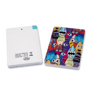 Buy cheap ABS 5V1A 2500mah 4000mah Credit Card Power Bank from wholesalers