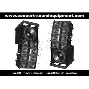 Dual 5" 8ohm 230W Mini Line Array Speaker For Fixed Installation In Conference,