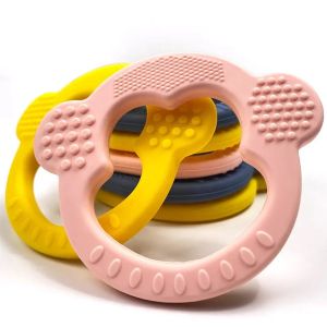 Practical Reusable Silicone Chew Toys Nontoxic Lightweight Waterproof