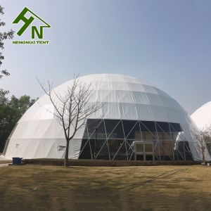 Buy cheap Large capacity Geodesic Dome Tent For 1000 - 2000 seaters from wholesalers