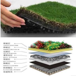Buy cheap Customized Size Greening Plastic Dimple Drainage Board for Garden Roof Waterproofing from wholesalers