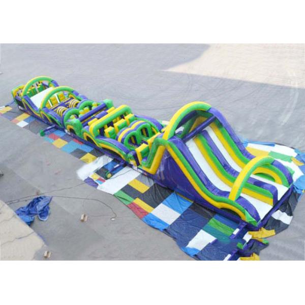 Buy cheap Radical Run Extreme Inflatable Obstacle Challenges , Inflatable Slide Run from wholesalers