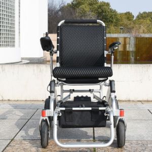 Buy cheap Portable Foldable Electric Wheelchair 120kg Load For Disabled from wholesalers