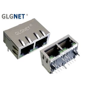 Buy cheap Latch / Tab Down RJ45 Modular Jack Gigabit Ethernet Gold Plating Without Stand - Off from wholesalers