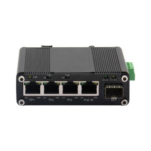 Buy cheap Mini Industrial PoE PD Switch 10/100/1000 3 Port Gigabit with PoE Splitter Function from wholesalers