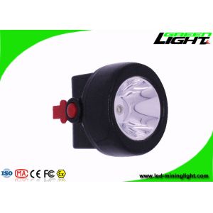 Buy cheap High Power Mining Cap Lights , Rechargeable Water - Proof Cordless Mining Cap Lamps from wholesalers