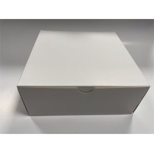 Buy cheap Embossed White Packaging Box CMYK Printing White Cardboard Gift Boxes from wholesalers