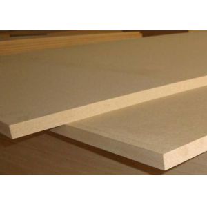 Buy cheap Poplar Core Plain Laminated MDF Board For Interior Flooring Furniture Decoration from wholesalers