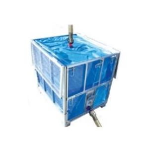 China Liquid IBC Intermediate Bulk Container IBC Storage Container 1.0mm Steel Galvanised Panel Thickness on sale
