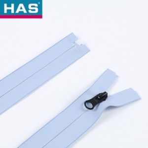 Durable Waterproof Zippers Pink Blue Watertight Zipper Smooth Style