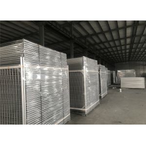 Buy cheap 50mm*200mm mesh apertureTemporary Fencing Panels 42 microns hdg plus cold zinc painted at welds AS4687-2007 Standard from wholesalers