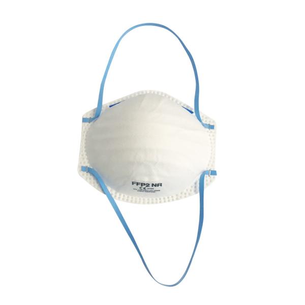 Buy cheap Nonwoven FFP2 Cupped Face Mask , Head Wearing Disposable Dust Mask from wholesalers