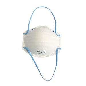 Buy cheap Nonwoven FFP2 Cupped Face Mask , Head Wearing Disposable Dust Mask from wholesalers