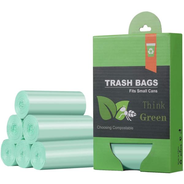 Quality Pulp Moulding 1.2 Gallon Compostable Garbage Bags PBAT PLA for sale