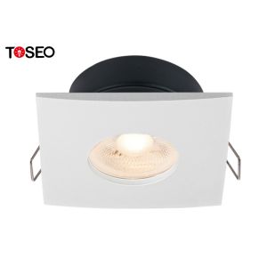 Buy cheap Square Recessed Waterproof Bathroom LED Downlights Pure Aluminium product