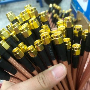 Custom Antenna Cable Assembly RG142 RF Coaxial Cable